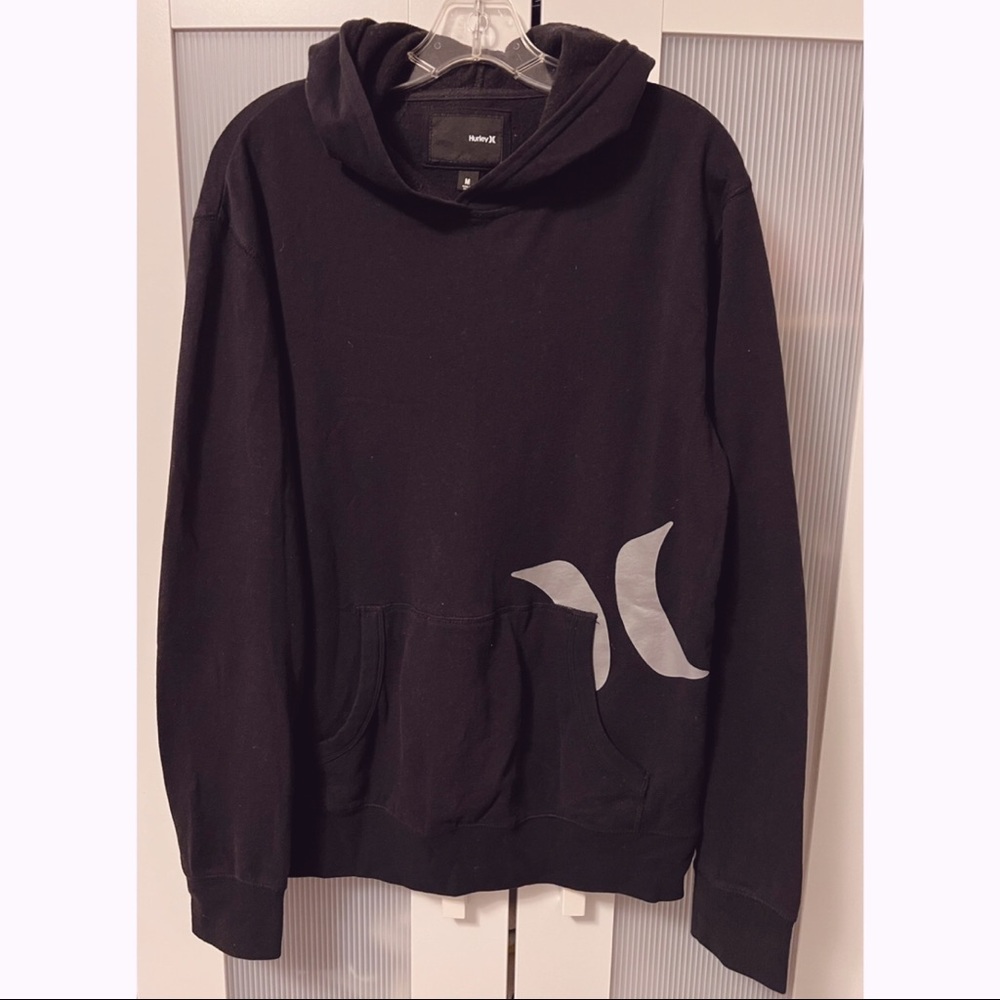 Hurley Graphic Black Light Hoodie Size M